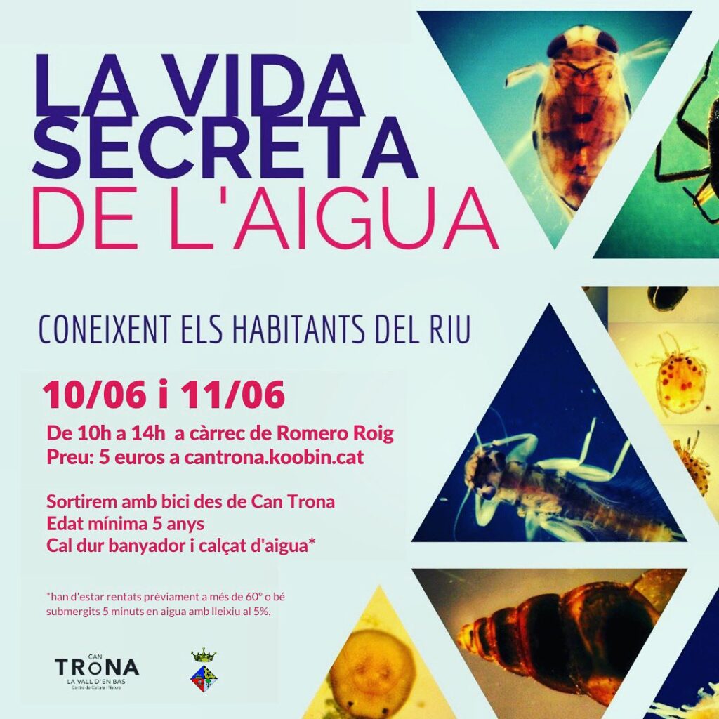 La vida secreta de l'aigua. Coneixent els habitants del riu